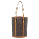 LOUIS VUITTON Monogram Bucket GM Shoulder Bag M42236 LV Auth 181791-3