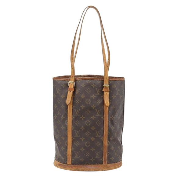 LOUIS VUITTON Monogram Bucket GM Shoulder Bag M42236 LV Auth 181791