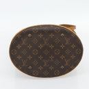 LOUIS VUITTON Monogram Bucket GM Shoulder Bag M42236 LV Auth 181791-9