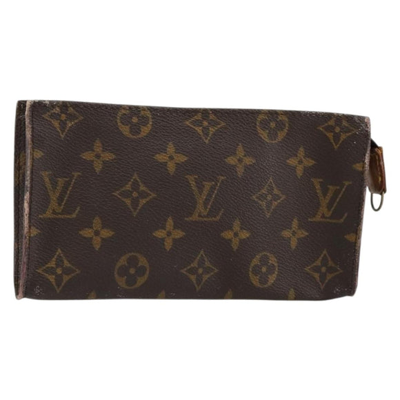 LOUIS VUITTON Monogram Bucket GM Accessory Pouch LV Auth 181792