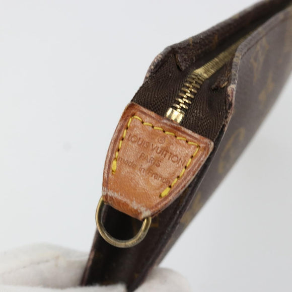 LOUIS VUITTON Monogram Bucket GM Accessory Pouch LV Auth 181792