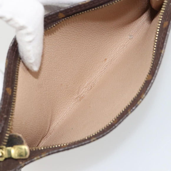 LOUIS VUITTON Monogram Bucket GM Accessory Pouch LV Auth 181792