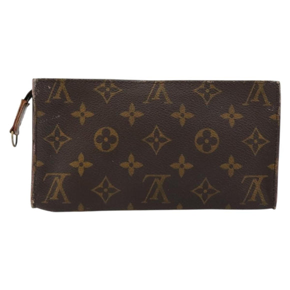 LOUIS VUITTON Monogram Bucket GM Accessory Pouch LV Auth 181792