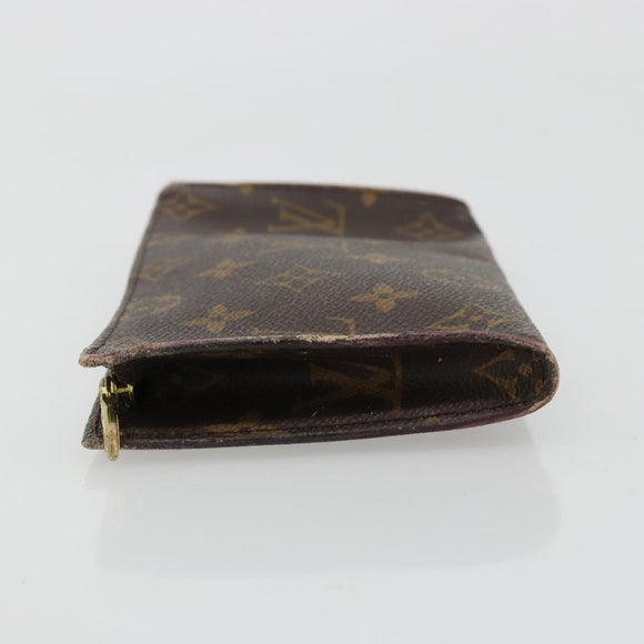 LOUIS VUITTON Monogram Bucket GM Accessory Pouch LV Auth 181792