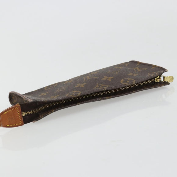 LOUIS VUITTON Monogram Bucket GM Accessory Pouch LV Auth 181792