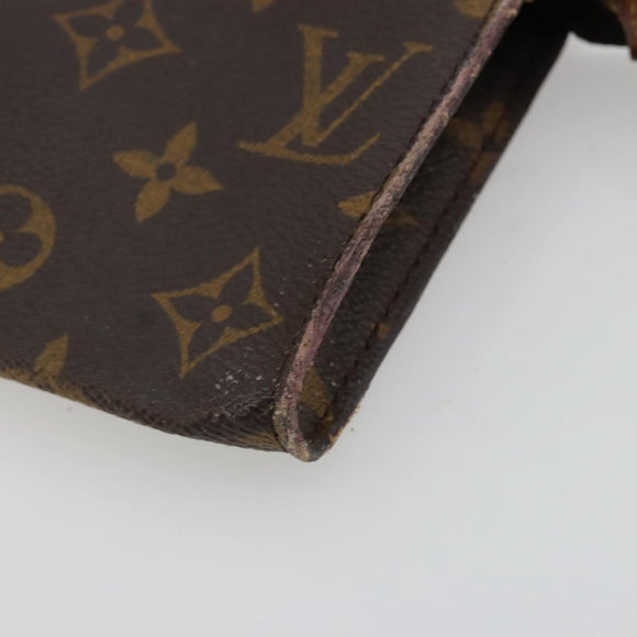 LOUIS VUITTON Monogram Bucket GM Accessory Pouch LV Auth 181792