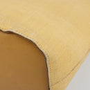 CELINE Circle Shoulder Bag Canvas Yellow Gold Auth 181797A-12