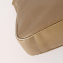 GUCCI Bamboo Shoulder Bag Leather Beige Gold 001 2113 1638 Auth 181800-16