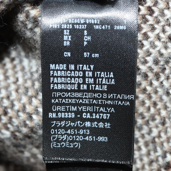 PRADA Pet Wol S Beige Origineel 181802M