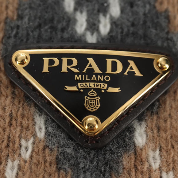 PRADA Pet Wol S Beige Origineel 181802M