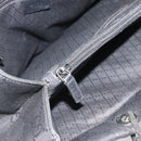 GUCCI GG Canvas Bamboo Handtasche Schwarz Silber 002 1010 Auth 181803A-20