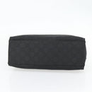 GUCCI GG Canvas Bamboo Handtasche Schwarz Silber 002 1010 Auth 181803A-9