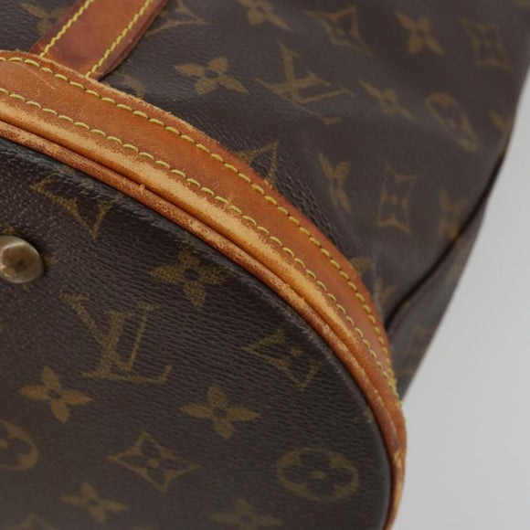 LOUIS VUITTON Monogram Bucket GM Shoulder Bag M42236 LV Auth 181806
