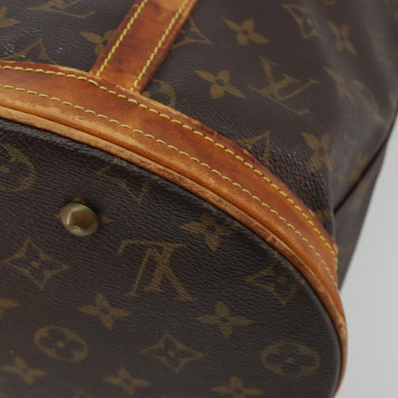 LOUIS VUITTON Monogram Bucket GM Shoulder Bag M42236 LV Auth 181806