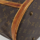 LOUIS VUITTON Monogram Bucket GM Shoulder Bag M42236 LV Auth 181806-17