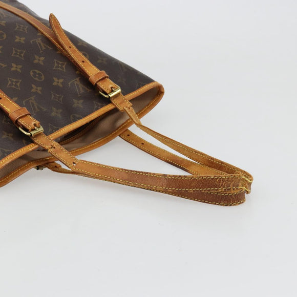 LOUIS VUITTON Monogram Bucket GM Shoulder Bag M42236 LV Auth 181806