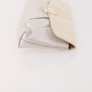 BVLGARI Hand Bag Nylon Canvas 3 Set Black Beige white Auth 181807-11