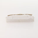 BVLGARI Hand Bag Nylon Canvas 3 Set Black Beige white Auth 181807-13