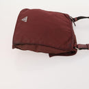 PRADA Shoulder Bag Nylon 4 Set Red Pink Light blue Auth 181808-10