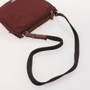 PRADA Shoulder Bag Nylon 4 Set Red Pink Light blue Auth 181808-11