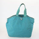 PRADA Shoulder Bag Nylon 4 Set Red Pink Light blue Auth 181808-2