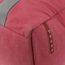 PRADA Boston Tasche Canvas Pink Silber Original 181809-12