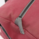 PRADA Boston Tasche Canvas Pink Silber Original 181809-17