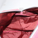 PRADA Boston Tasche Canvas Pink Silber Original 181809-21