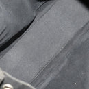 HERMES Fourre Tout Hand Bag Cotton 2 Set Black Navy Auth 181810-17