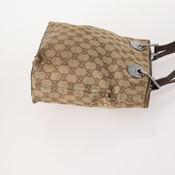 GUCCI GG Canvas Web Sherry Line Bag Canvas 3 Set Beige Red black Auth 181811
