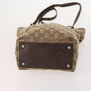 GUCCI GG Canvas Web Sherry Line Bag Canvas 3 Set Beige Red black Auth 181811-7