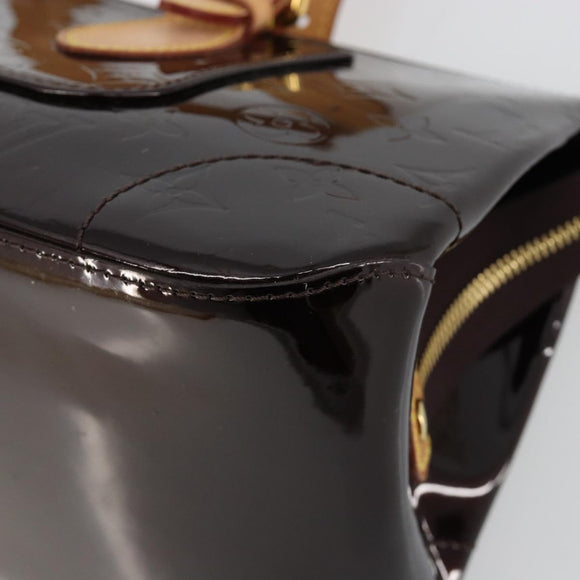 LOUIS VUITTON Monogram Vernis Rosewood Avenue Bag Amarante M93510 Auth 181823V