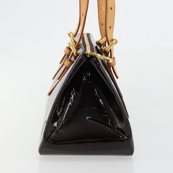LOUIS VUITTON Monogram Vernis Rosewood Avenue Bag Amarante M93510 Auth 181823V
