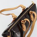 LOUIS VUITTON Monogram Vernis Rosewood Avenue Bag Amarante M93510 Auth 181823V-6