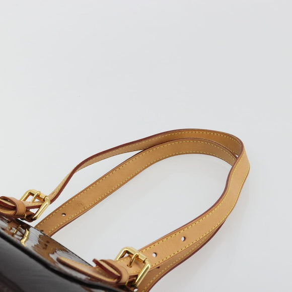 LOUIS VUITTON Monogram Vernis Rosewood Avenue Bag Amarante M93510 Auth 181823V