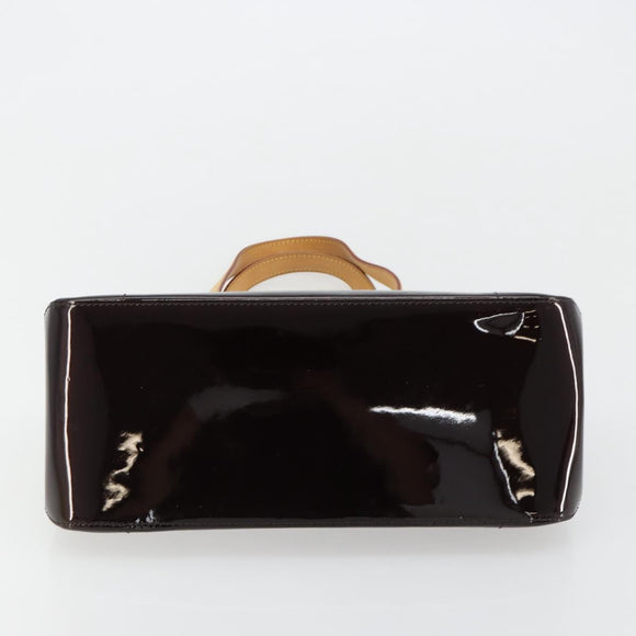 LOUIS VUITTON Monogram Vernis Rosewood Avenue Bag Amarante M93510 Auth 181823V