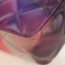 CHANEL Matelasse 22 Chain Shoulder Bag Lamb Skin Multicolor CC Auth 181824SM-17