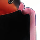 CHANEL Matelasse 22 Chain Shoulder Bag Lamb Skin Multicolor CC Auth 181824SM-22