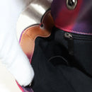 CHANEL Matelasse 22 Chain Shoulder Bag Lamb Skin Multicolor CC Auth 181824SM-23