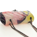 CHANEL Matelasse 22 Chain Shoulder Bag Lamb Skin Multicolor CC Auth 181824SM-6