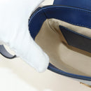 Chloe Chloe C Hand Bag Leather 2way Blue Gold Auth 181830M-24