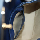 Chloe Chloe C Hand Bag Leather 2way Blue Gold Auth 181830M-25