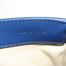 Chloe Chloe C Hand Bag Leather 2way Blue Gold Auth 181830M-26