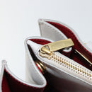Salvatore Ferragamo Gancini Handtasche Leder Grau Gold Original 181831A-21