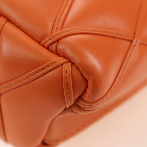 LOUIS VUITTON Maltage Line PicoGo 14 Bag Leather Volcano Orange LV Auth 181833SM