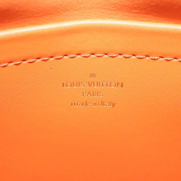 LOUIS VUITTON Maltage Line PicoGo 14 Bag Leather Volcano Orange LV Auth 181833SM