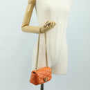 LOUIS VUITTON Maltage Line PicoGo 14 Bag Leather Volcano Orange LV Auth 181833SM-24
