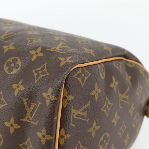 LOUIS VUITTON Monogram Speedy 30 Hand Bag M41526 LV Auth 181837SAV