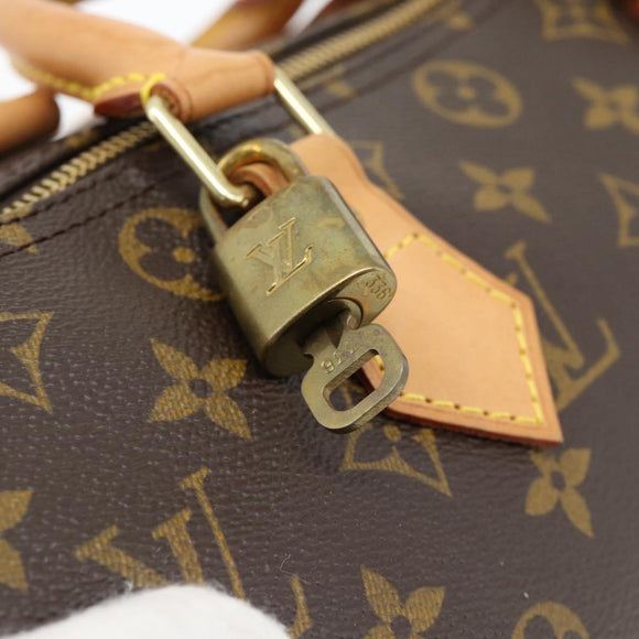 LOUIS VUITTON Monogram Speedy 30 Hand Bag M41526 LV Auth 181837SAV