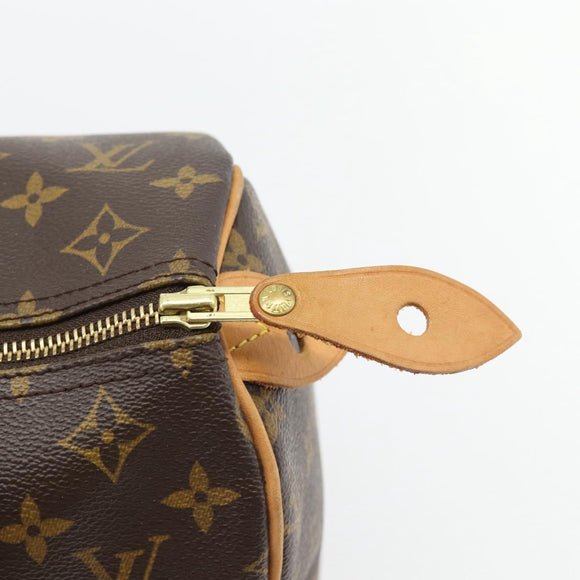 LOUIS VUITTON Monogram Speedy 30 Hand Bag M41526 LV Auth 181837SAV